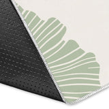 Ginkgo Leaves Pattern Area Rug