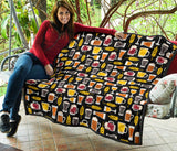 Beer Type Pattern Premium Quilt
