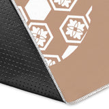 Beautiful Hexagon Japanese  Pattern Area Rug