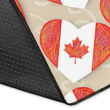 Canada Pattern Print Design 01 Area Rug