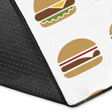 Hamburger Pattern Print Design 02 Area Rug
