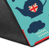 British Pattern Print Design 04 Area Rug