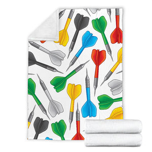 Darts Pattern Print Design 03 Premium Blanket