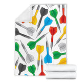 Darts Pattern Print Design 03 Premium Blanket