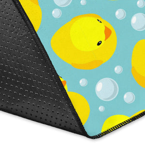Duck Toy Pattern Print Design 03 Area Rug