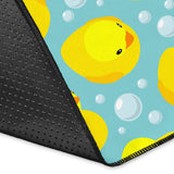 Duck Toy Pattern Print Design 03 Area Rug