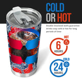 Koi Fish Carp Fishs Hand Drawn Japanese Art Tumbler