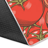 Red Tomato Pattern Area Rug