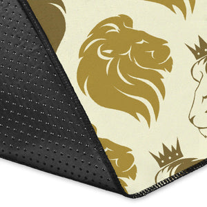 Lion Pattern Print Design 02 Area Rug