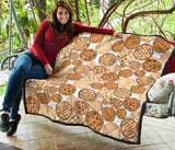 Various Cookie Pattern Premium Quilt