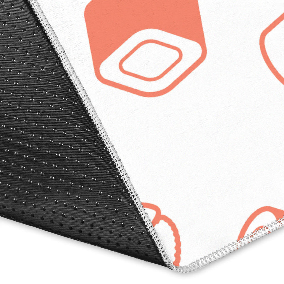 Sushi Pattern Area Rug