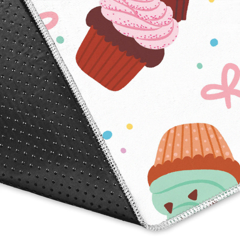 Cake Cupcake Design Pattern Area Rug