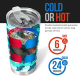 Dolphin Sea Pattern Tumbler
