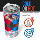 3D Sakura Cherry Blossom Pattern Tumbler