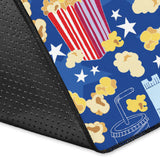 Popcorn Pattern Print Design 01 Area Rug