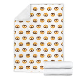 Pretzels Pattern Print Design 02 Premium Blanket