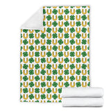 Horseshoes Pattern Print Design 04 Premium Blanket