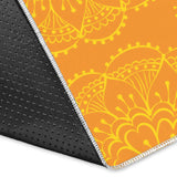 Orange Traditional Indian Element Pattern Area Rug