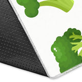 Cute Broccoli Pattern Area Rug