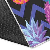 Pineapples Pattern Zigzag Background Area Rug