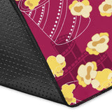 Popcorn Pattern Print Design 02 Area Rug