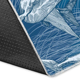 Shark Hand Drawn Area Rug