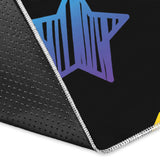 Colorful Star Pattern Area Rug