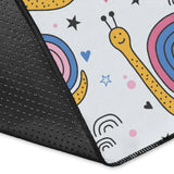 Snail Pattern Print Design 05 Area Rug