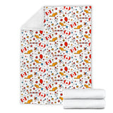 Canada Pattern Print Design 03 Premium Blanket