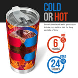 Autumn Maple Leaf Pattern Tumbler