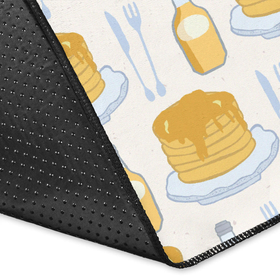 Pancake Pattern Print Design 05 Area Rug