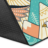 Eagle Pattern Print Design 02 Area Rug