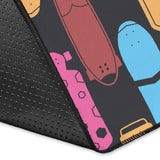 Skate Board Pattern Print Design 02 Area Rug