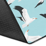 Seagull Pattern Print Design 01 Area Rug