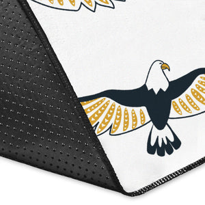 Eagle Pattern Print Design 03 Area Rug