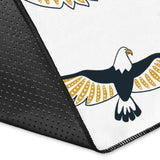 Eagle Pattern Print Design 03 Area Rug