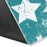 Vintage Star Pattern Area Rug