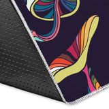 Colorful Mushroom Design Pattern Acolorful Mushroom Pattern Area Rugrea Rug