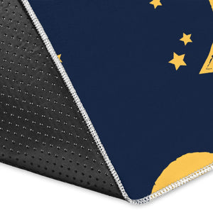 Moon Star Pattern Area Rug