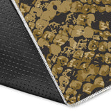 Snake Skin Pattern Area Rug