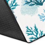 Coral Reef Pattern Print Design 04 Area Rug
