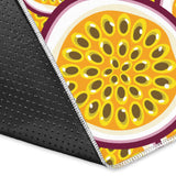 Passion Fruits Slice Pattern Area Rug
