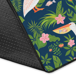 Pelican Pattern Print Design 05 Area Rug