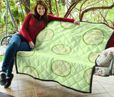 Cucumber Pattern Premium Quilt