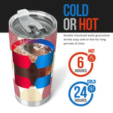 Circle Indian Pattern Tumbler