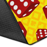 Dice Pattern Print Design 04 Area Rug