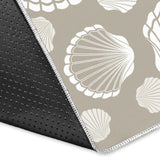Scallop Shell Pattern Area Rug