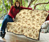 Peanuts Design Pattern Premium Quilt