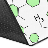 Chemistry Periodic Table Pattern Print Design 03 Area Rug