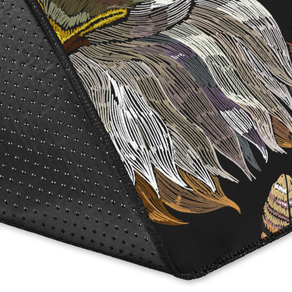 Eagle Pattern Print Design 05 Area Rug
